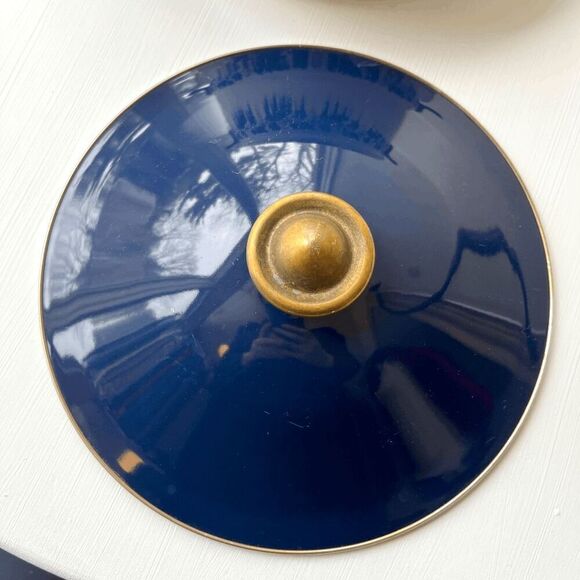 Vintage 1981 Asta Katja German Enamel Bakeware Dish Oak Leaf & Acorn - Picture 7 of 13